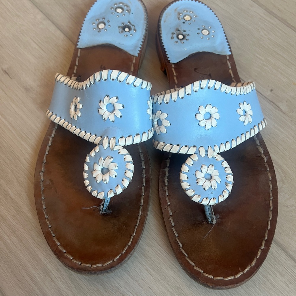 Jack Rogers Light Blue Sandals